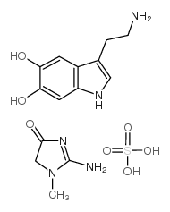 5,6-二羟基色胺结构式