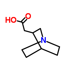 2-(quinuclidin-3-yl)acetic acid Structure