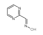 (E)-2-Pyrimidinecarboxaldehyde oxime structure