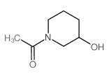 1-乙酰基-3-羟基哌啶结构式