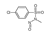 4-chloro-N-methyl-N-nitrosobenzenesulfonamide结构式