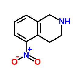5-Nitro-1,2,3,4-tetrahydroisoquinoline Structure