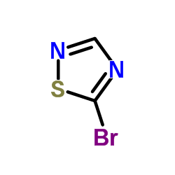5-Bromo-1,2,4-thiadiazole structure