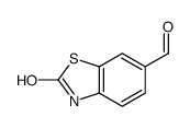 2-Oxo-2,3-dihydro-1,3-benzothiazole-6-carbaldehyde结构式