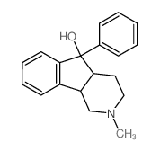 2-methyl-5-phenyl-3,4,4a,9b-tetrahydro-1H-indeno[1,2-c]pyridin-5-ol Structure