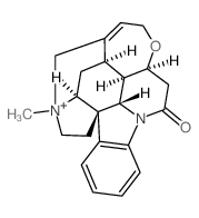 Strychnidinium,19-methyl-10-oxo- structure