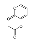 (2-oxopyran-3-yl) acetate结构式