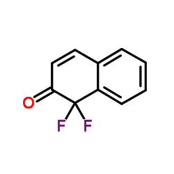 1,1-difluoronaphthalen-2-one Structure