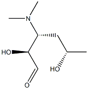 3,4,6-Trideoxy-3-dimethylamino-L-xylo-hexose Structure