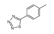 5-(4-methylphenyl)-1,2,3,4-thiatriazole Structure