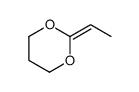 2-ethylidene-1,3-dioxane Structure