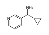 1-Cyclopropyl-1-(3-pyridyl)methylamine Structure