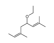 4-ethoxy-2,6-dimethylocta-2,6-diene Structure