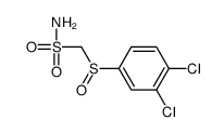 (3,4-dichlorophenyl)sulfinylmethanesulfonamide Structure
