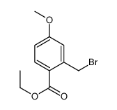 ethyl 2-(bromomethyl)-4-methoxybenzoate structure