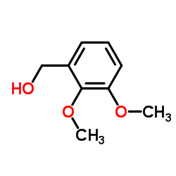 2,3-二甲氧基苄醇结构式