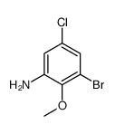 3-Bromo-5-chloro-2-methoxyaniline picture