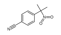 4-(2-nitropropan-2-yl)benzonitrile结构式