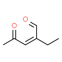 2-Pentenal, 2-ethyl-4-oxo- (9CI) Structure