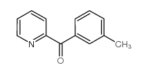 2-(3-METHYLBENZOYL)PYRIDINE结构式