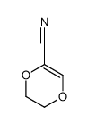 2,3-dihydro-1,4-dioxine-5-carbonitrile结构式