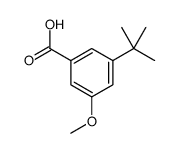 3-METHOXY-5-TERT-BUTYLBENZOIC ACID Structure