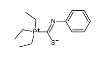 triethyl-phenylthiocarbamoyl-phosphonium betaine结构式