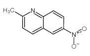 2-甲基-6-硝基喹啉结构式