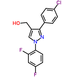 (3-(4-CHLOROPHENYL)-1-(2,4-DIFLUOROPHENYL)-1H-PYRAZOL-4-YL)METHANOL picture