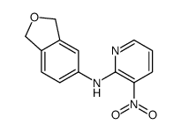 N-(1,3-dihydro-2-benzofuran-5-yl)-3-nitropyridin-2-amine Structure