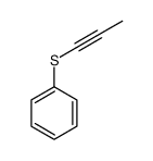 prop-1-ynylsulfanylbenzene Structure