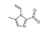 1-Vinyl-2-nitro-5-methyl-1H-imidazole结构式
