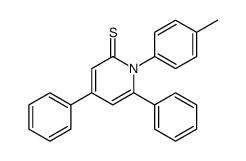 1-(4-methylphenyl)-4,6-diphenylpyridine-2-thione Structure