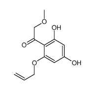 1-(2,4-dihydroxy-6-prop-2-enoxyphenyl)-2-methoxyethanone Structure