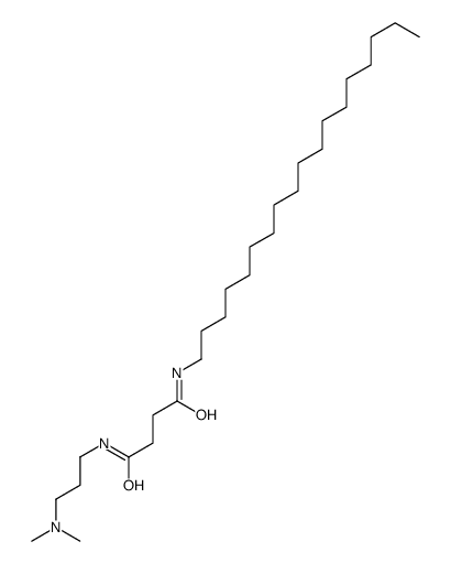 N'-[3-(dimethylamino)propyl]-N-octadecylbutanediamide Structure