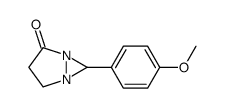 6-(4-methoxyphenyl)-1,5-diazabicyclo[3.1.0]hexan-2-one结构式