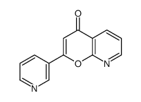 2-pyridin-3-ylpyrano[2,3-b]pyridin-4-one Structure