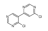 4-chloro-5-(6-chloropyrimidin-4-yl)pyrimidine结构式