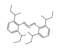 Bis-<2,6-(1-methyl-propyl)-phenyl>-carbodiimid结构式