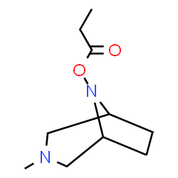 3-Methyl-3,8-diazabicyclo[3.2.1]octan-8-ol propionate structure