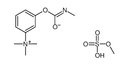methyl sulfate,trimethyl-[3-(methylcarbamoyloxy)phenyl]azanium Structure