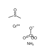 [Cr(dimethylsulfoxide)(NH3)5](ClO4)3结构式