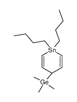 (1,1-dibutyl-1,4-dihydro-stannin-4-yl)-trimethyl-germane结构式