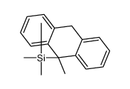 trimethyl-(9-methyl-10H-anthracen-9-yl)silane Structure