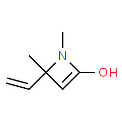 2-Azetol,4-ethenyl-1,4-dihydro-1,4-dimethyl-(9CI)结构式