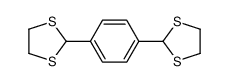 2-[4-(1,3-dithiolan-2-yl)phenyl]-1,3-dithiolane结构式