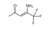 4-amino-5,5,5-trifluoropent-3-en-2-one Structure