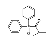 1-diphenylphosphoryl-2,2-dimethylpropan-1-one结构式
