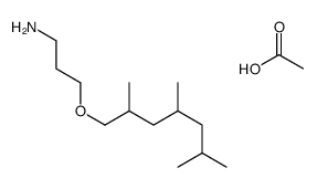 3-[(2,4,6-trimethylheptyl)oxy]propylammonium acetate picture