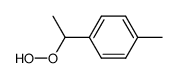 alpha-methyl-p-methylbenzyl hydroperoxide结构式